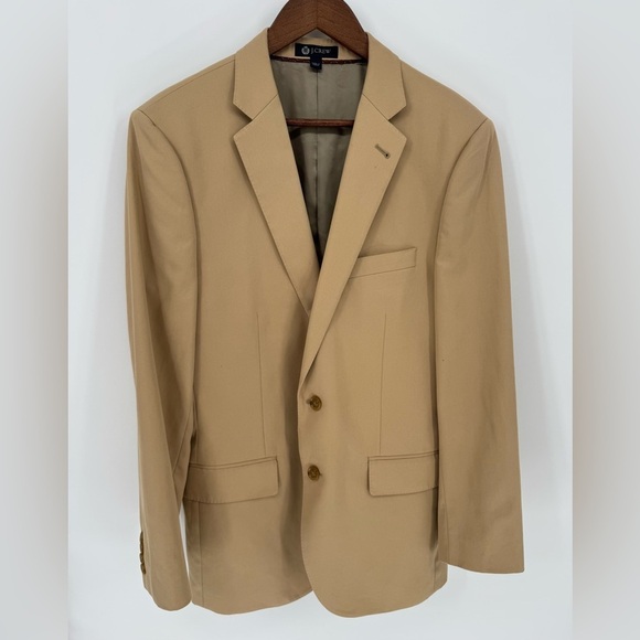 J. Crew Men's Y2K Two Button Blazer Suit Aldridge Jacket - Picture 2 of 11